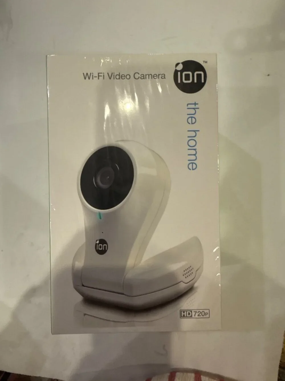 iON The Home Wi-Fi Video Camera HD 720P Two-Way Audio Night & Day Streaming